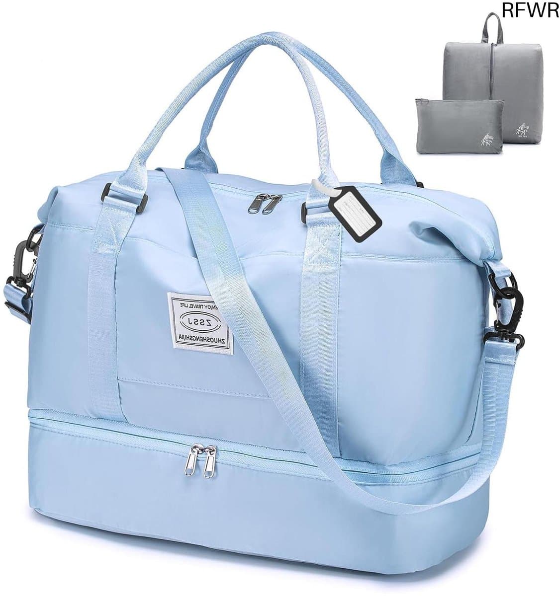 RFWR® Grote 32L Reistas Dames voor Sport en Reis - Waterdicht Weekender Duffle Bag voor Fitness en Zwemmen - Handbagage Tas voor EasyJet