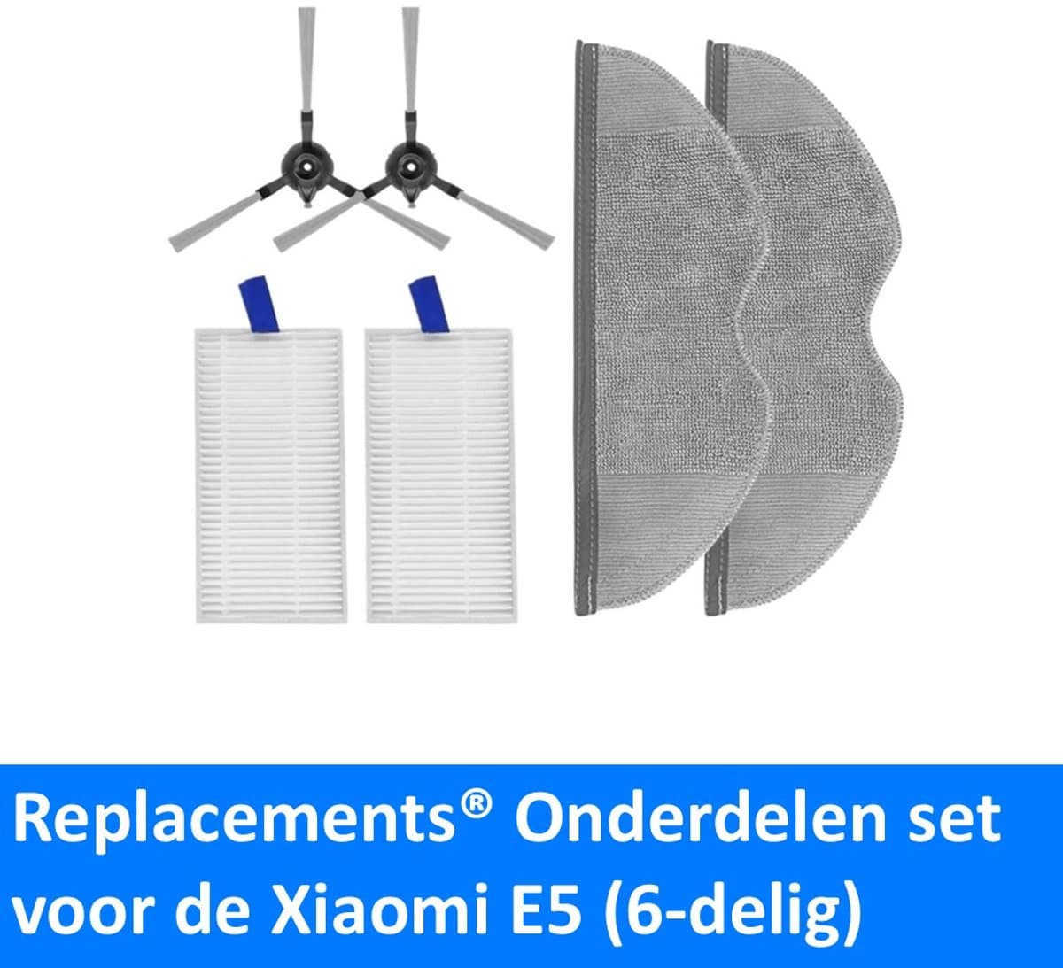 Replacements® Onderdelen Set voor Xiaomi E5 (6-delig)