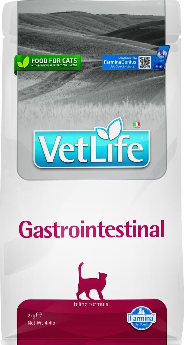 Farmina VetLife Gastrointestinal - Kattenvoer - 2 kg