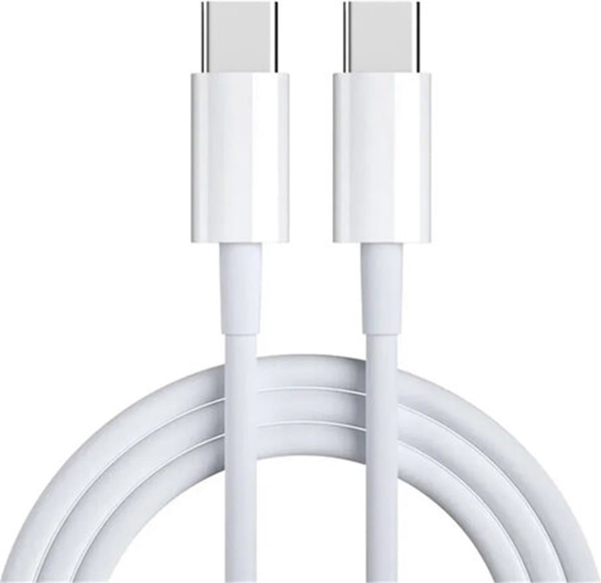 Oplaadkabel - 1 Meter - geschikt voor iPhone 15 & iPad Pro - USB-C naar USB-C - Snelladen