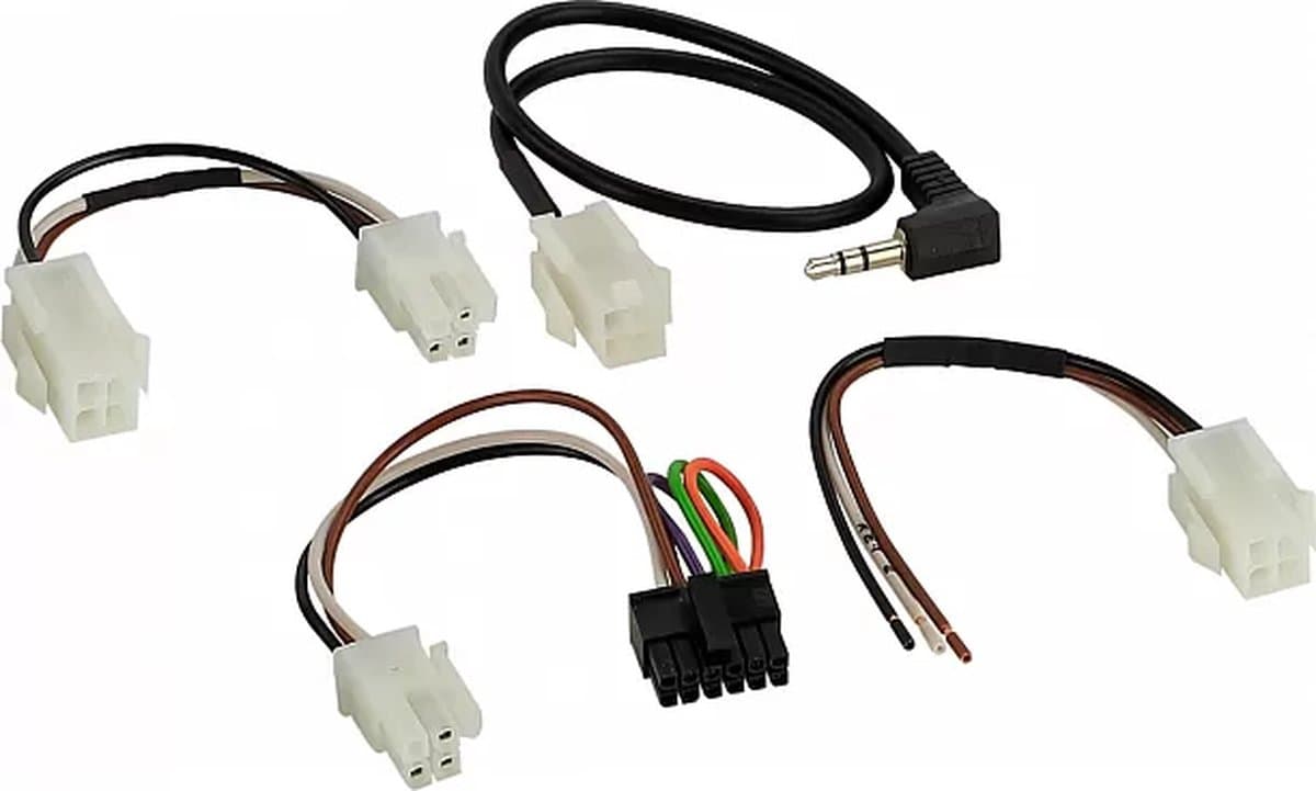 ACV SWC lead 42s/ audio kabel Molex (3-pin) Zwart, Wit