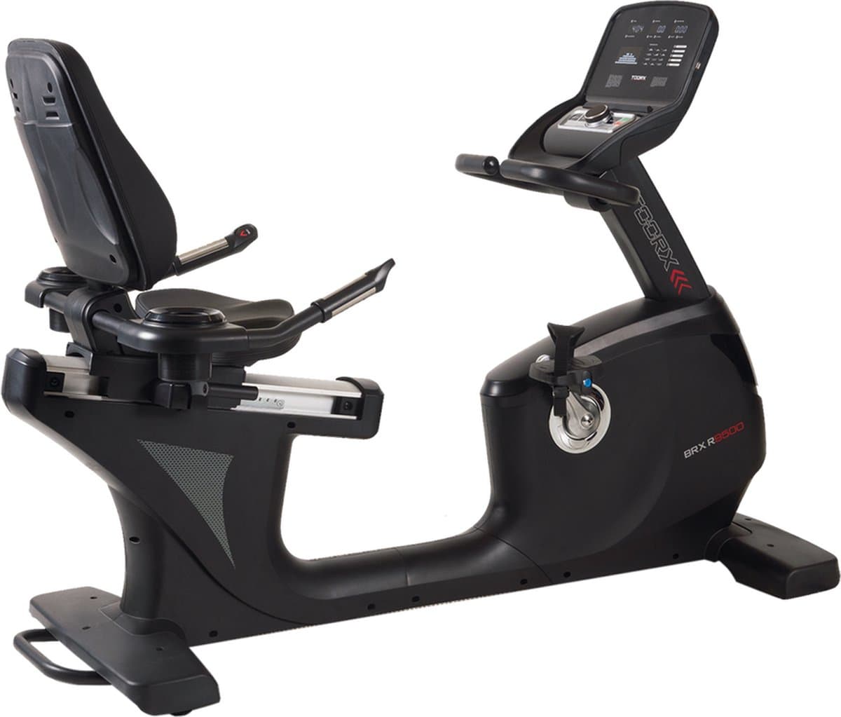 Toorx Professional BRX-R9500 Ligfiets - Fitness fiets - 32 weerstandsniveaus - Transportwielen - Max 180 kg.