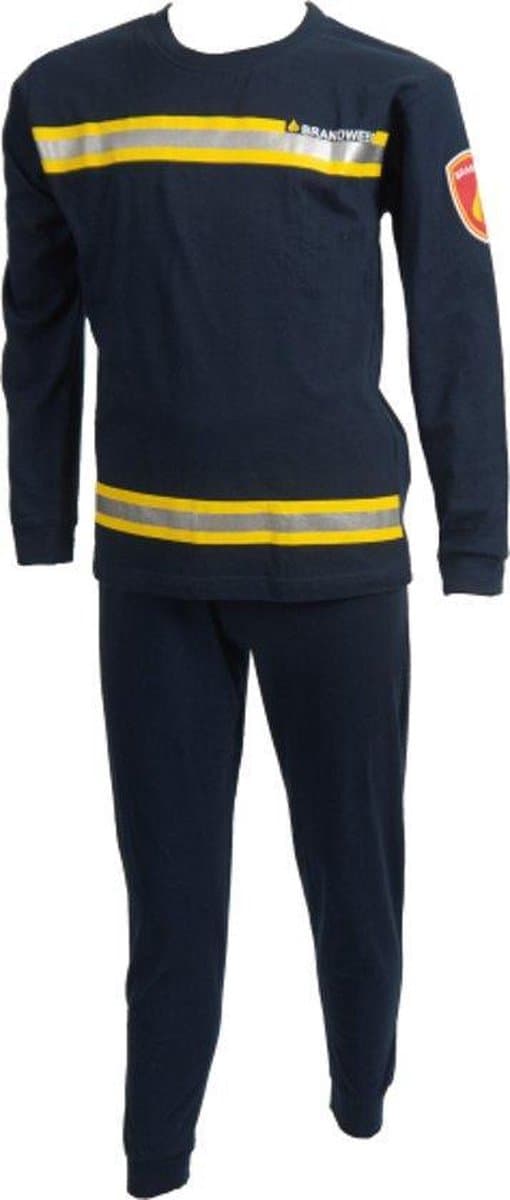 Fun2Wear Brandweer pyjama Navy - Maat 152