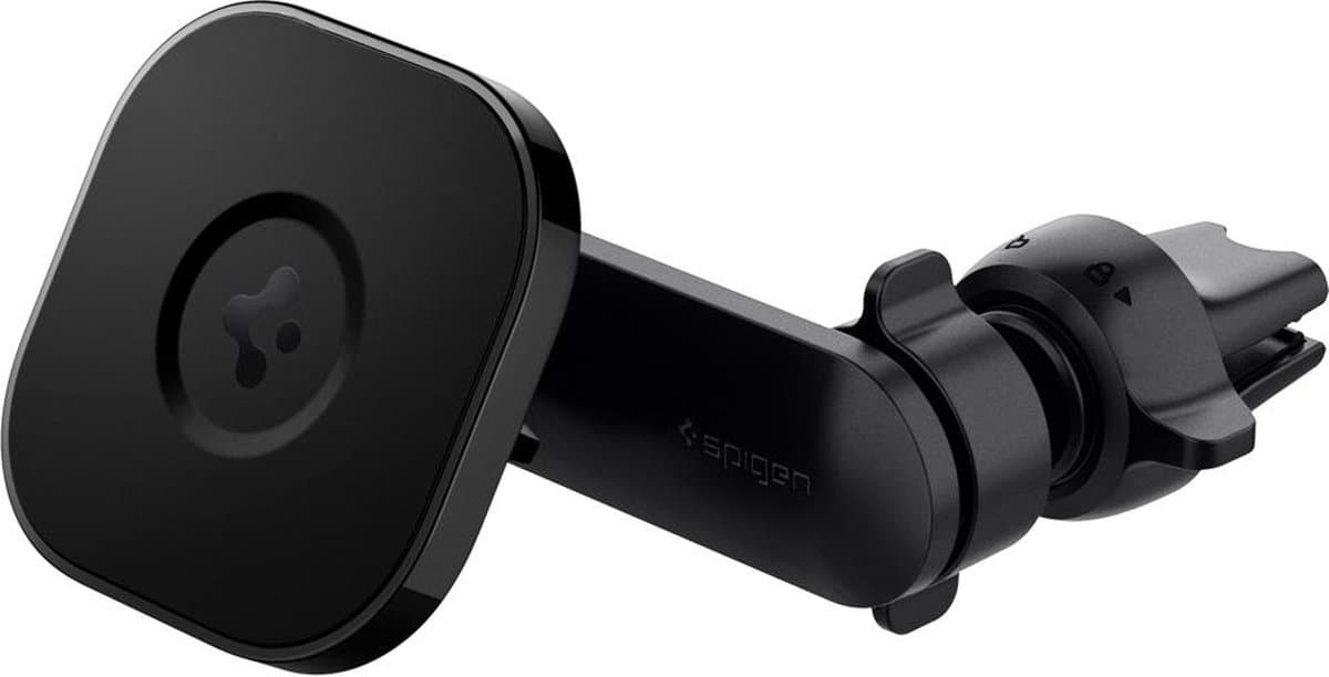 Spigen iPhone Magnetische OneTap Ventilator Car Holder Charger (Black)
