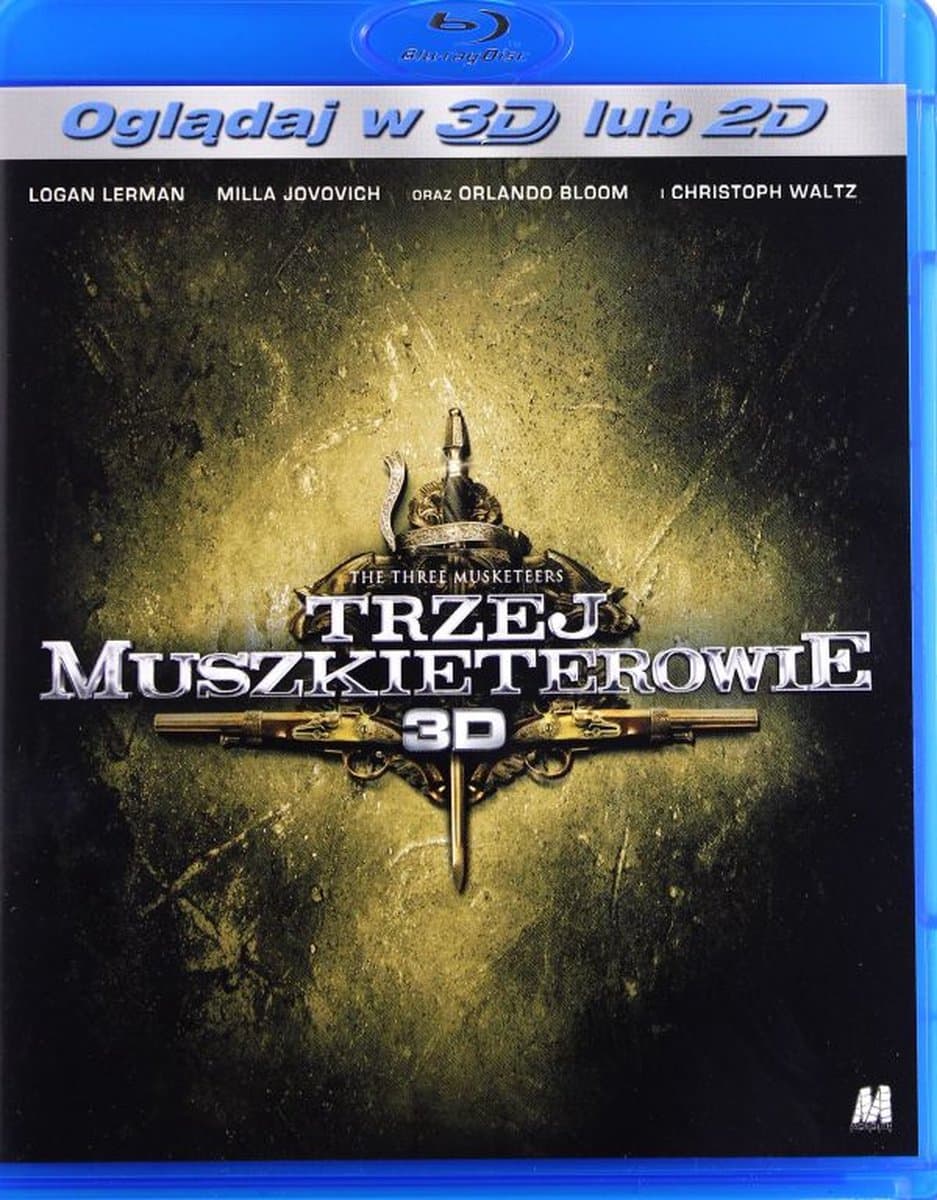 The Three Musketeers [Blu-Ray 3D]+[Blu-Ray]