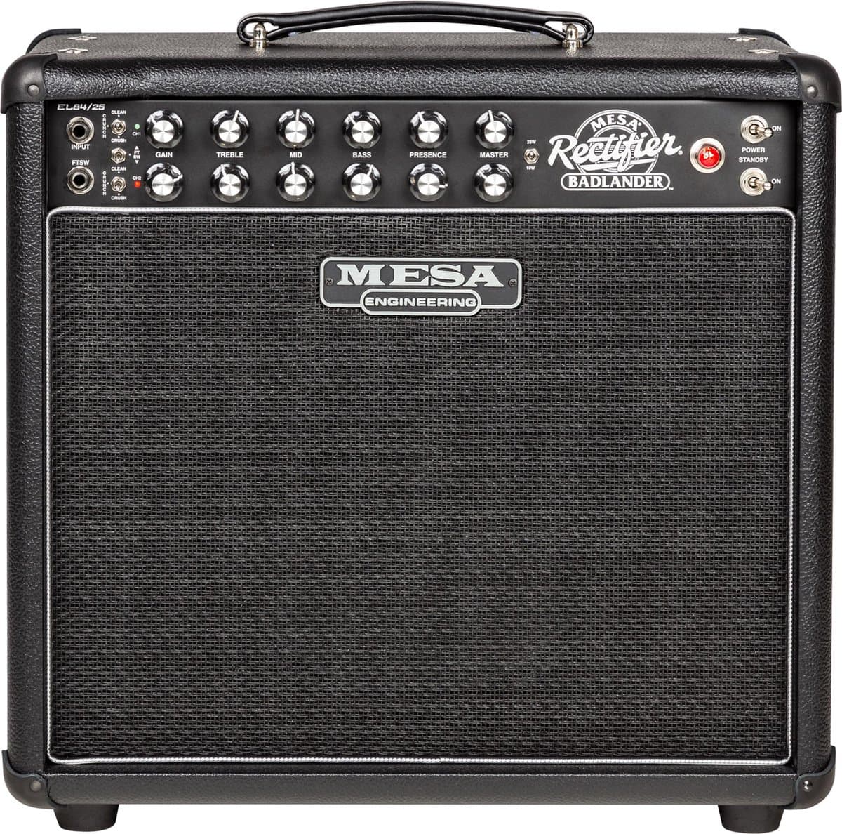 Mesa Boogie Badlander 25 Head Black Bronco - Buizenversterker top voor elektrische gitaar