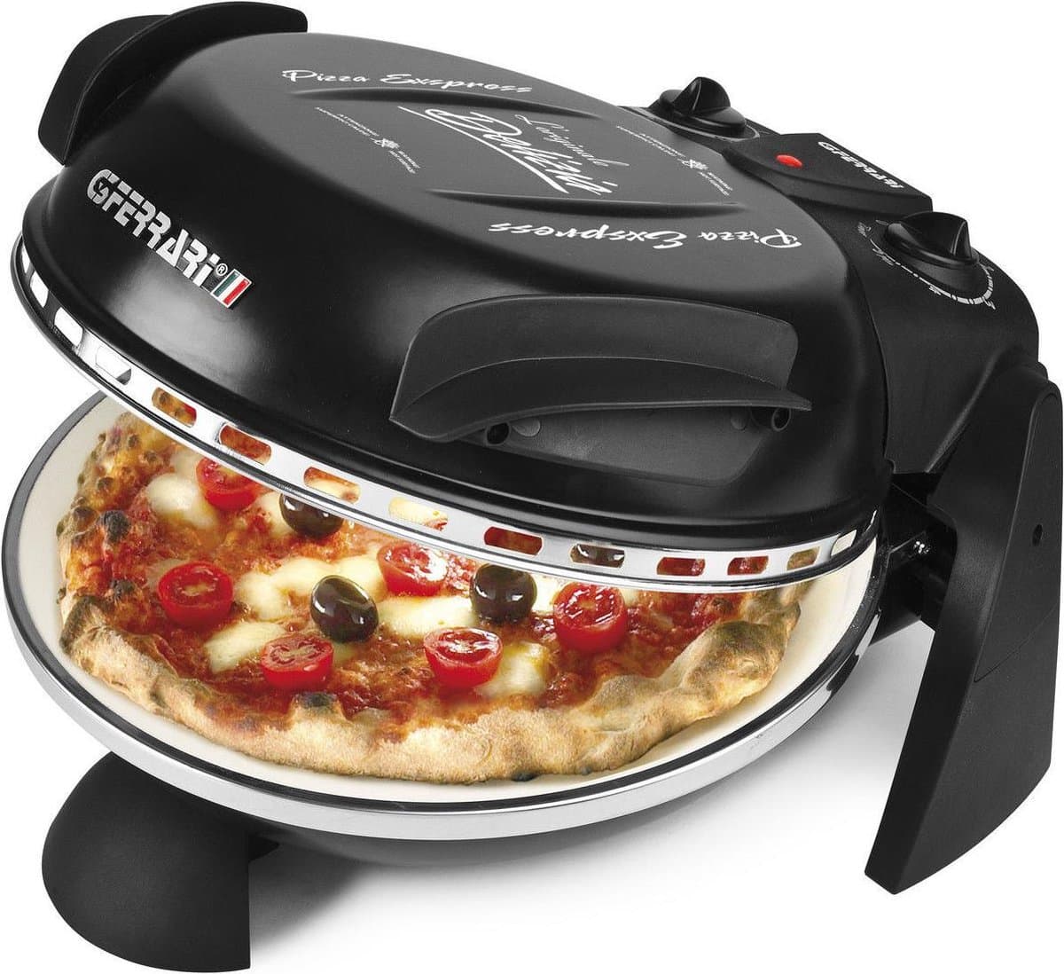 Ferrari Pizzaoven Delizia Zwart