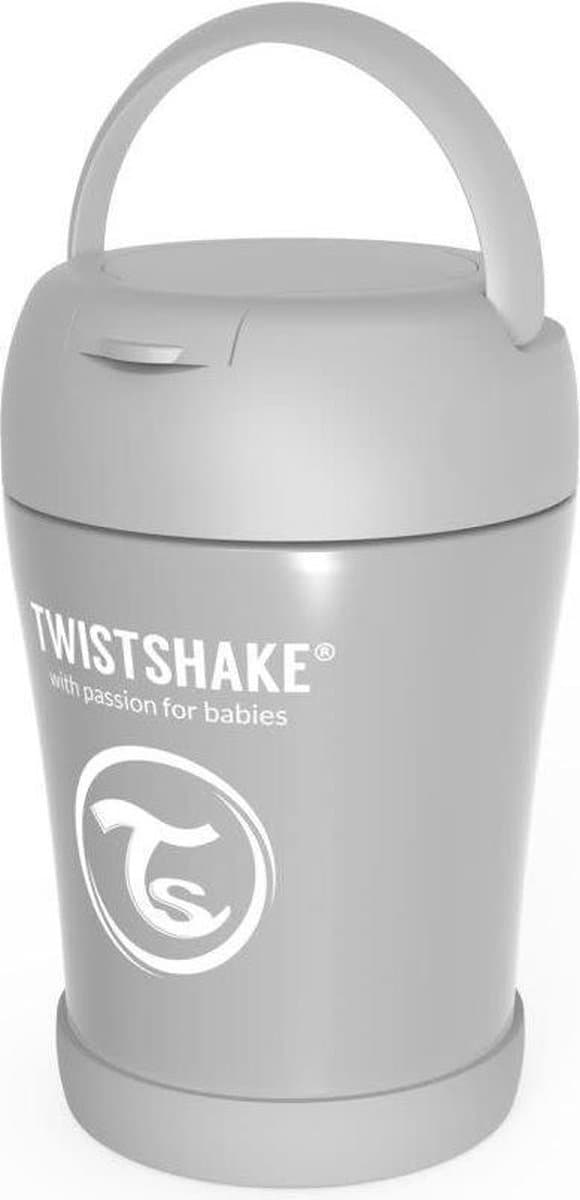 Twistshake Geïsoleerde Voedingsdoos Pastel Grijs