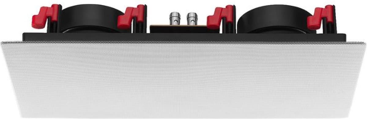 Monacor SPE-252HQ 2-weg coaxiale inbouwluidspreker 100W 8 Ω Wit 1 stuk(s)