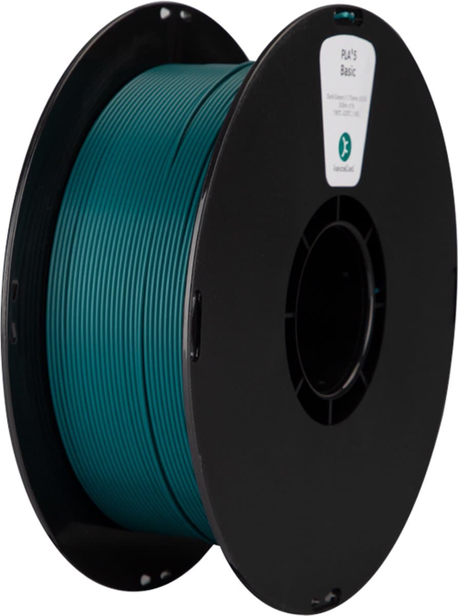 Kexcelled PLA Groen donker/Dark Green 1.75mm 1kg 3D Printer filament