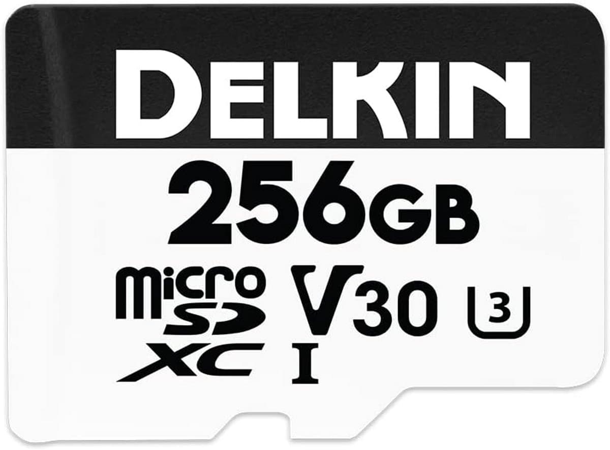 256GB Supersnelle microSDXC UHS-I V30 Geheugenkaart voor 4K Video en Actiecamera's