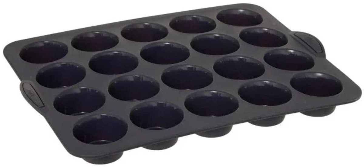 Siliconen TOP Maxi siliconen 20 muffinvorm - verstevigde harde armatuur - anti-aanbak - 40,1 × 30,7 × 4,2 cm - geschikt voor oven & vriezer - 100% Siliconen Platinium