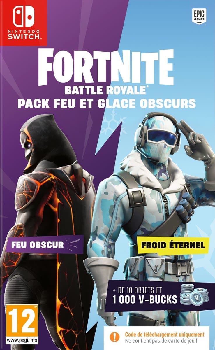Epic Games Fortnite - Darkfire & Ice Bundle Standaard Nintendo Switch