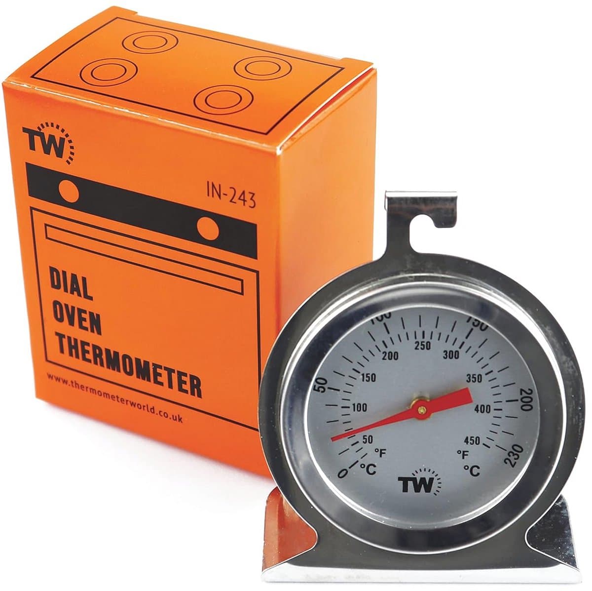 Oven Thermometer voor Fan en Gas Ovens - Nauwkeurige Temperatuurmeting voor Perfect Koken