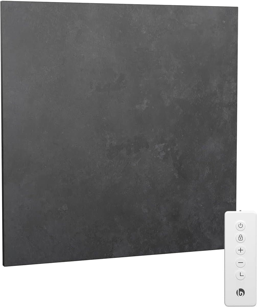 Infrarood Wandverwarming met Wifi en Thermostaat - 350 W, IP44, Energiezuinig voor Badkamer