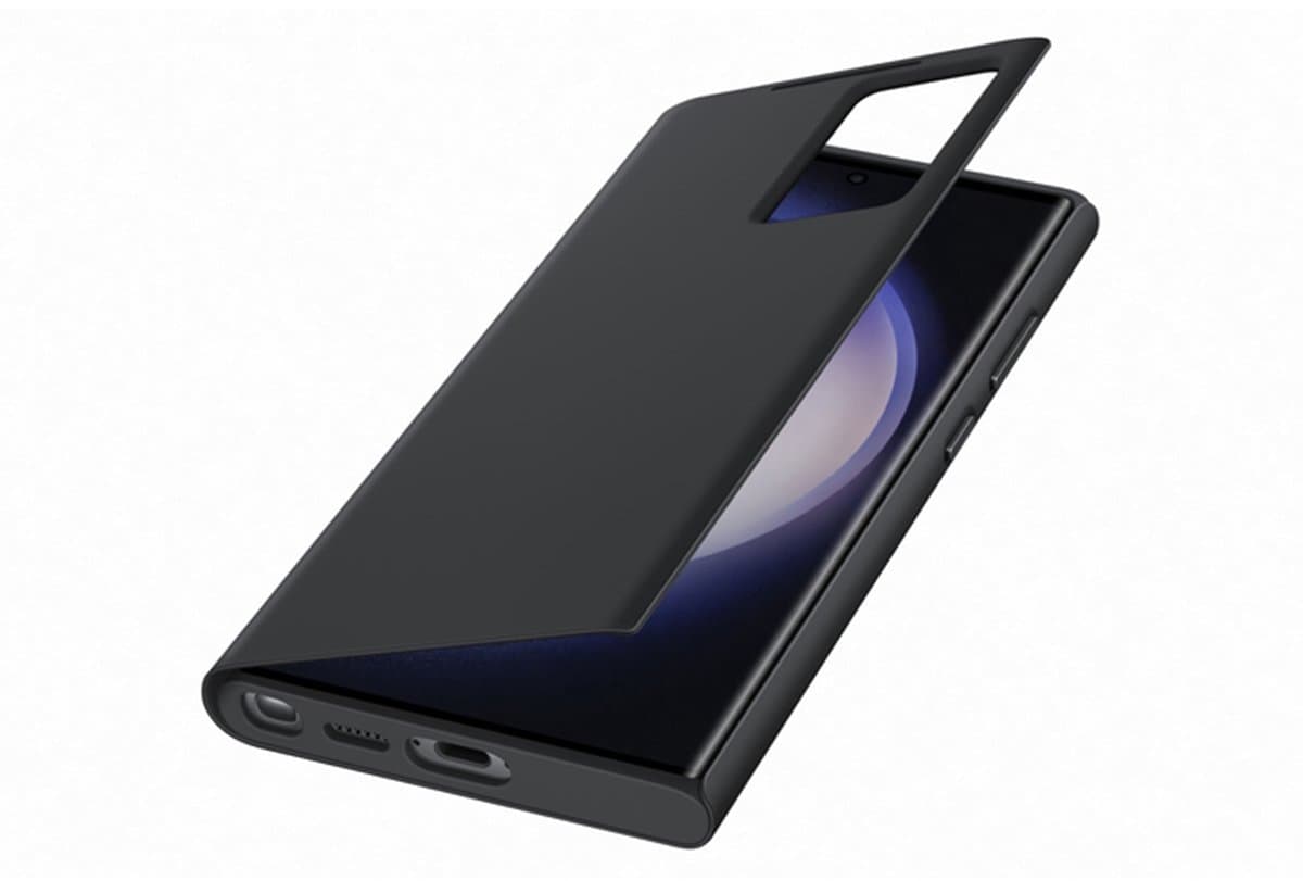 Samsung - Smart S View Hoesje - Galaxy S23 Ultra - Zwart