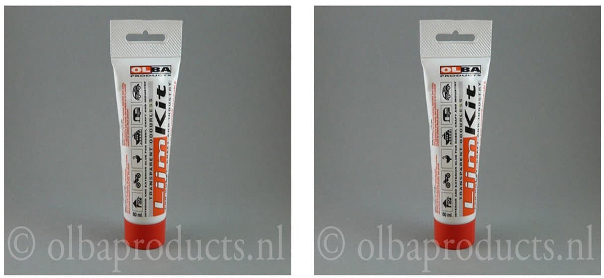 2x Olba 3D kit 80ml - Geurloos - Gratis verzonden