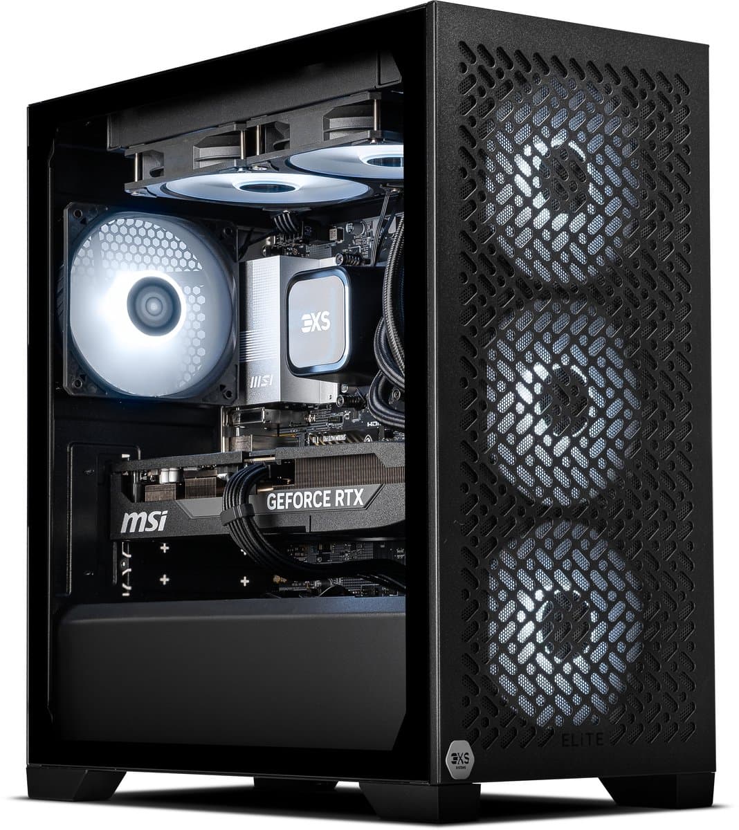 Scan 3XS Systems Elite – Stage 6 Gaming PC – Powered By MSI - MSI RTX 5070 Ti 16GB – Ryzen 7 7800X3D – Corsair DDR5 32GB – 2TB SSD - 4K High Gaming