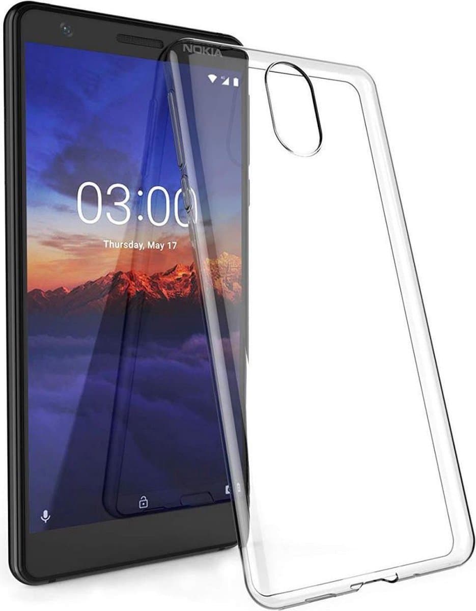 Tacticals Soft TPU Cover voor Nokia 3.1 - Transparant