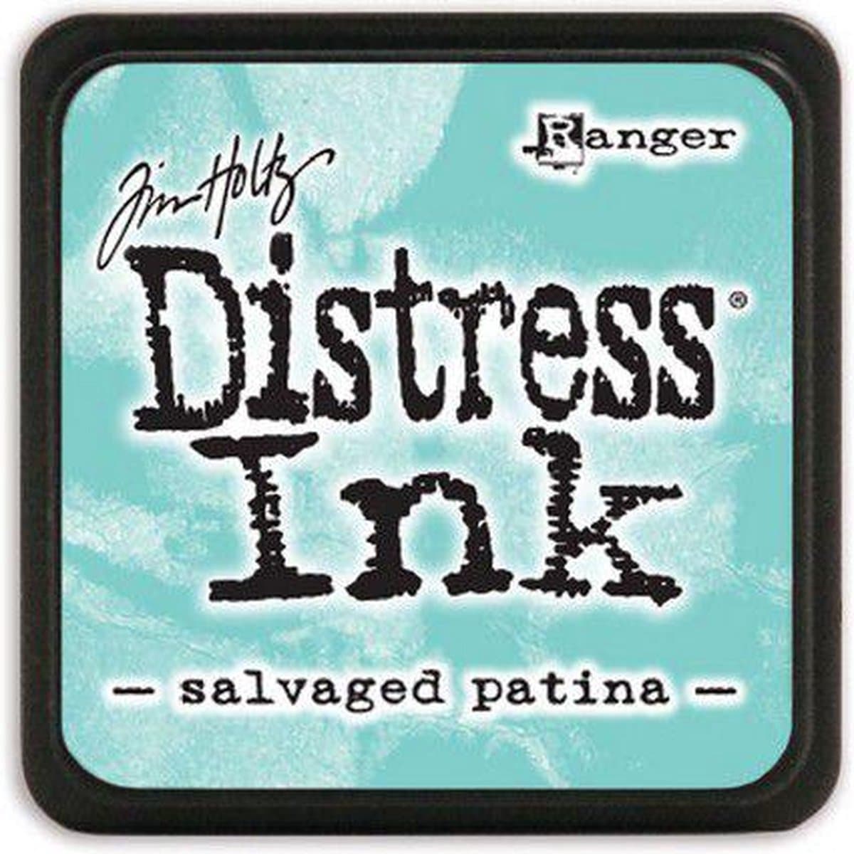 Ranger Distress Mini Ink pad - Salvaged Patina TDP78289 Tim Holtz (02-23)