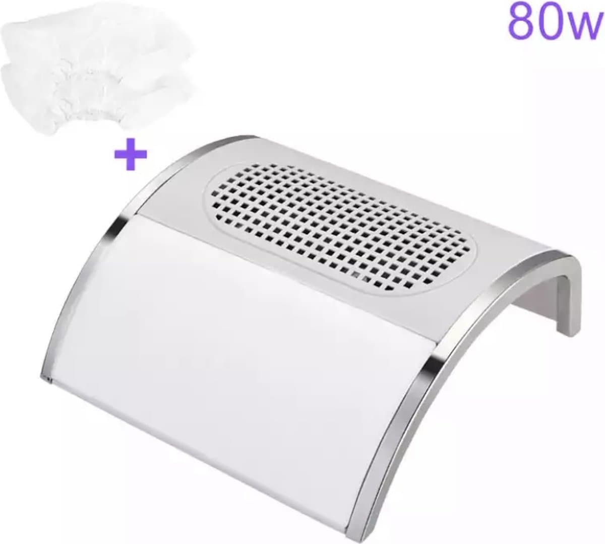 Nagelstofafzuiger- Nail Dust Collector - Stofzuiger - Tafelafzuiging - Wit - Nagelstofafzuiger - Stofzuiger - Tafelafzuiging