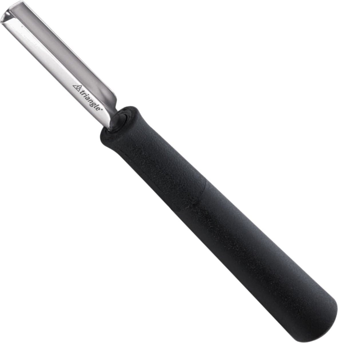 Triangle Professioneel Rechthoekig Kerf- en Decoreermesje – RVS – 14 cm – Zwart
