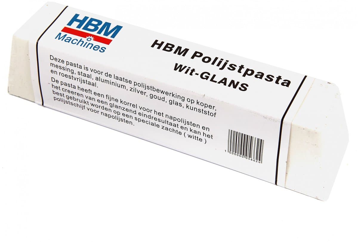 HBM Polijstpasta Wit voor Hoogglans Afwerking