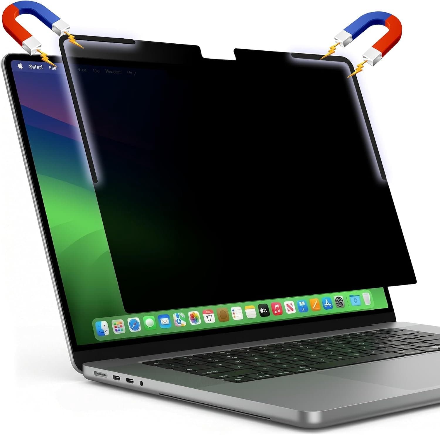 Privacy Filter MacBook Pro 14.2" - Magnetisch, Anti-Glare & Blauw Licht