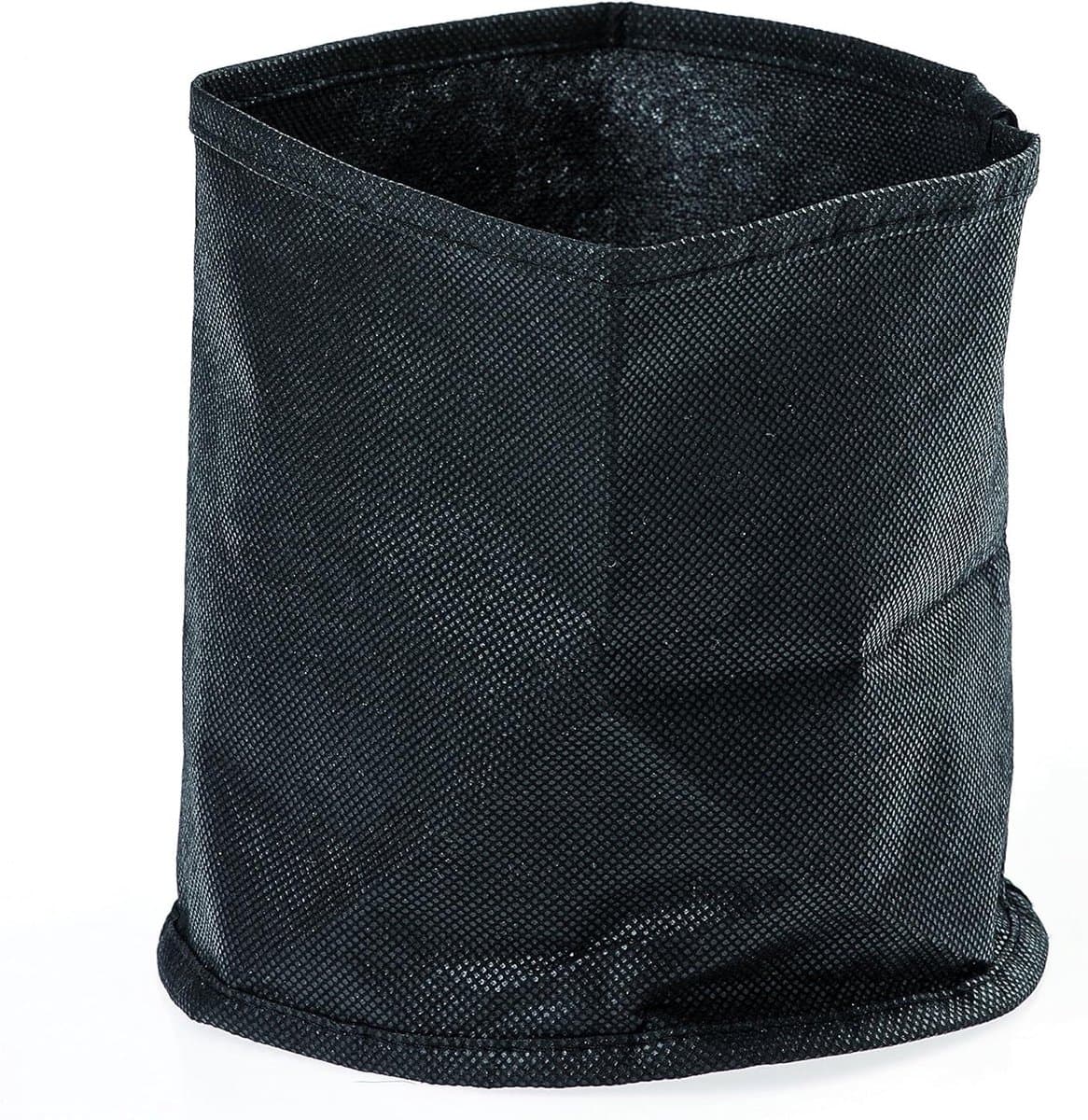 Plantenmand Textiel - Vijvermand Rond - Vijverbeplanting Organiseren - Robuust Verrottingsbestendig Materiaal - 15 Liter - Zwart