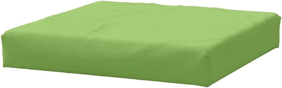 Palletkussen - Zitkussen Bank - Buiten Zitten - Schuimvezel Vulling - 60 x 60 x 95 cm - Groen