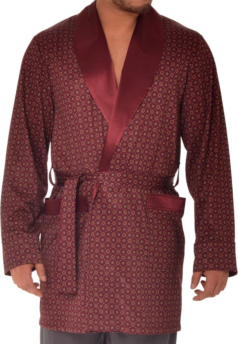 Heren ochtendjas Brais RE-503 - kort - dun en licht