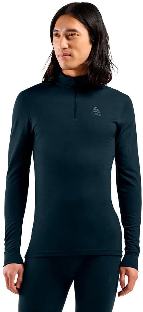 Odlo Merino 200 Lange Mouwen Basislaag Blauw S Man