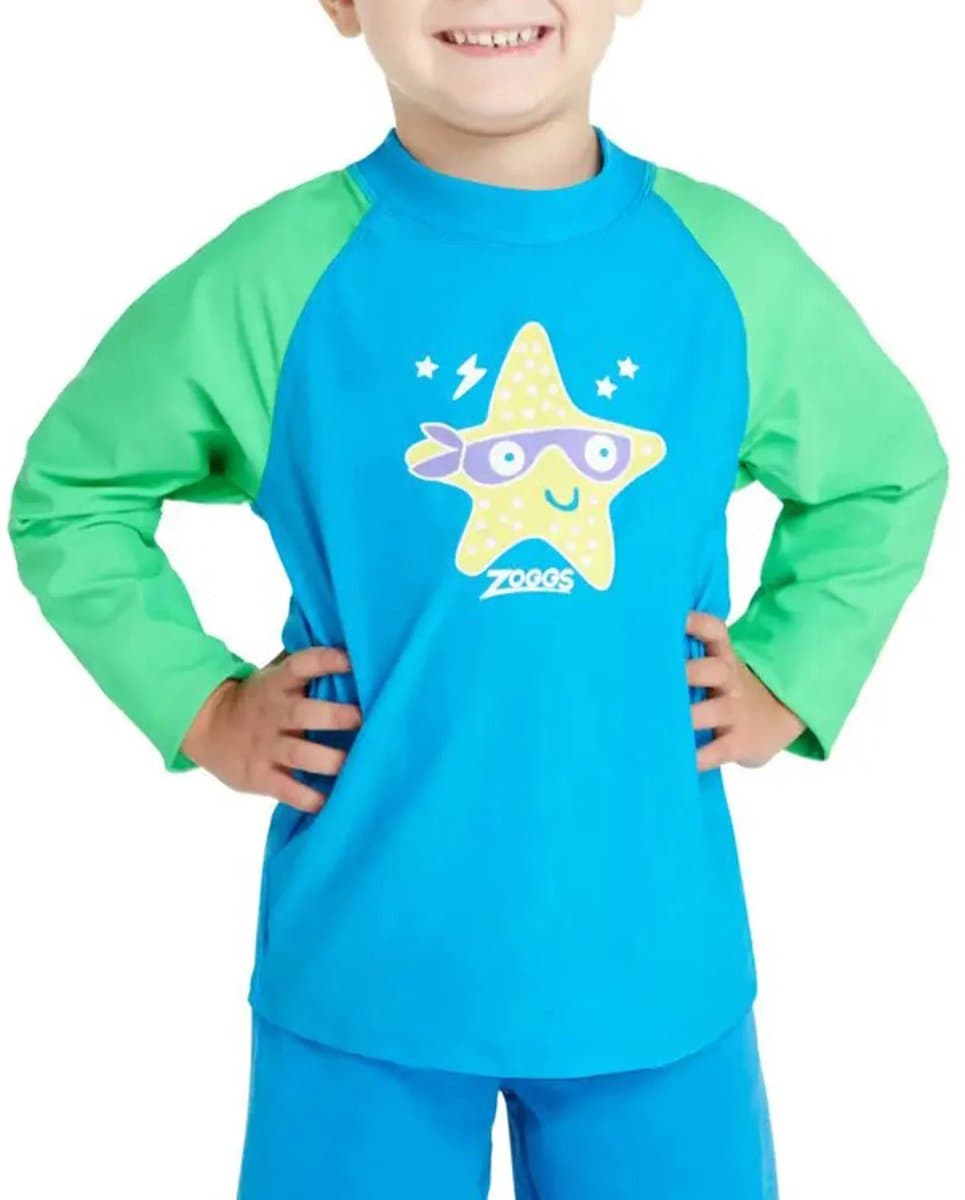 Zoggs Sun Shirt LS Junior - Maat XS