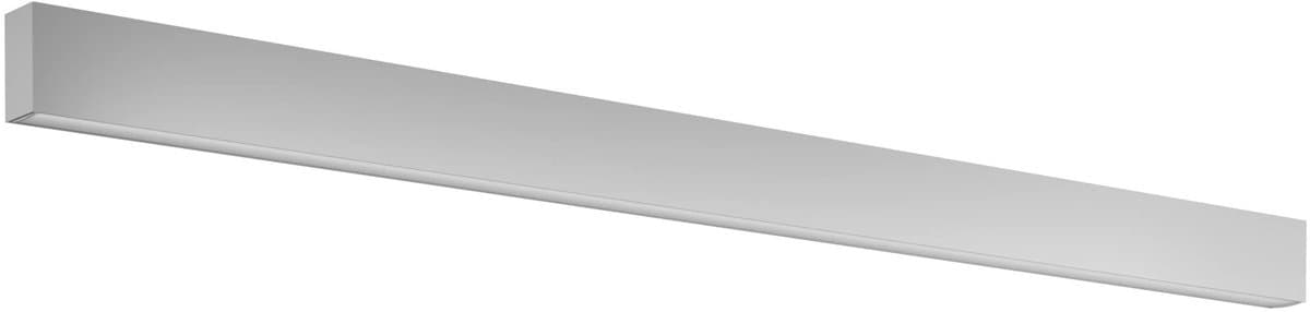 Infinitus lineaire LED plafondlamp 180 cm, wit aluminium, 41W, 5360 lumen, 2700K warm wit, dimbaar
