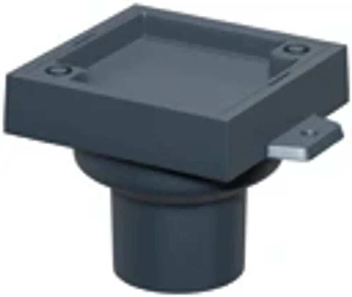 ACO Reinigingsafsl. Finor S DN100 90 graden/M125/gietijzer/met deksel/coating, 5288.11.00