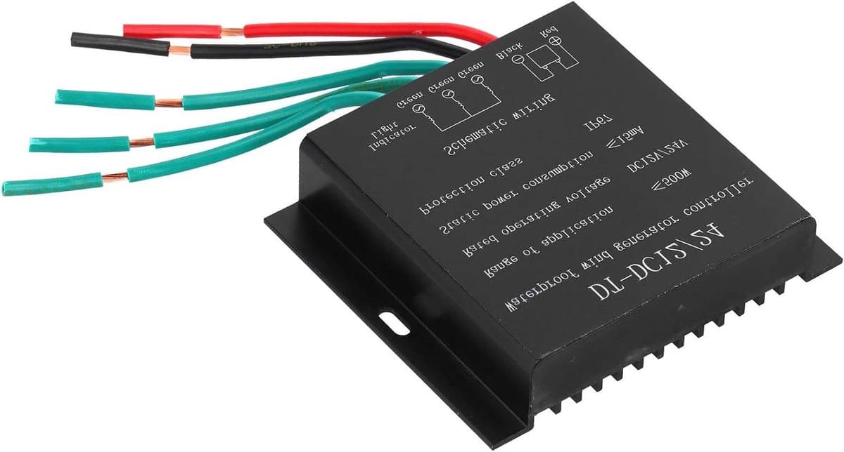 Windturbine Controller - Oplaadregelaar Batterij - Automatisch Batterijladen - IP67 Waterdicht Ontwerp - 500W 12-24V - Aluminium