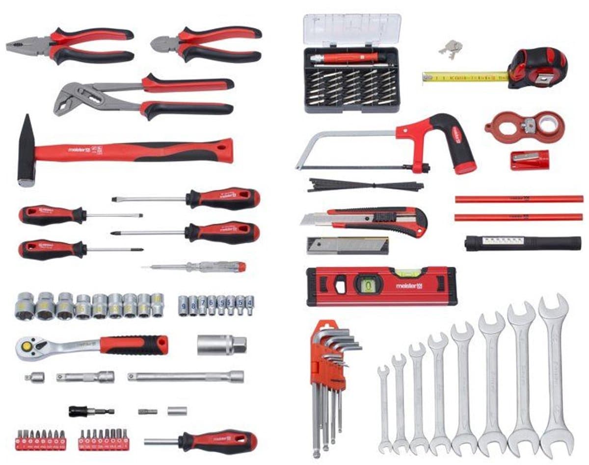 Meister Wu8971460 Gereedschapsset In Aluminium Koffer 121-Delig
