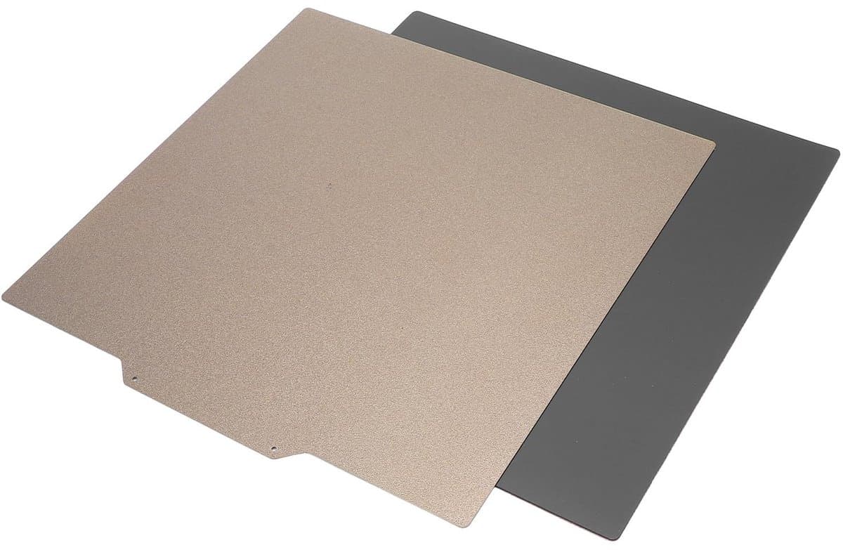 Dailygoody - 250x250mm 3D-printer Bouwplaat - PEI-printbed - Slijtvast en krasbestendig - Dubbelzijdig matte afwerking - Geschikt voor diverse materia