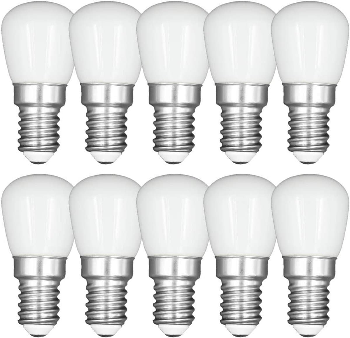 E14 Globe LED Lamp - Koelkastlamp Edison - Koelkast Verlichting - Energiebesparend 3 Watt - E14 Fitting - Koel Wit