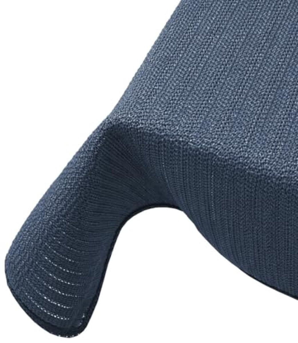 PromoHome Tuintafelkleed 130x160 cm Rechthoekig – Outdoor Tafelkleed – Antislip & Weerbestendig Tafelzeil voor Tuin, Balkon en Terras – Donkergrijs