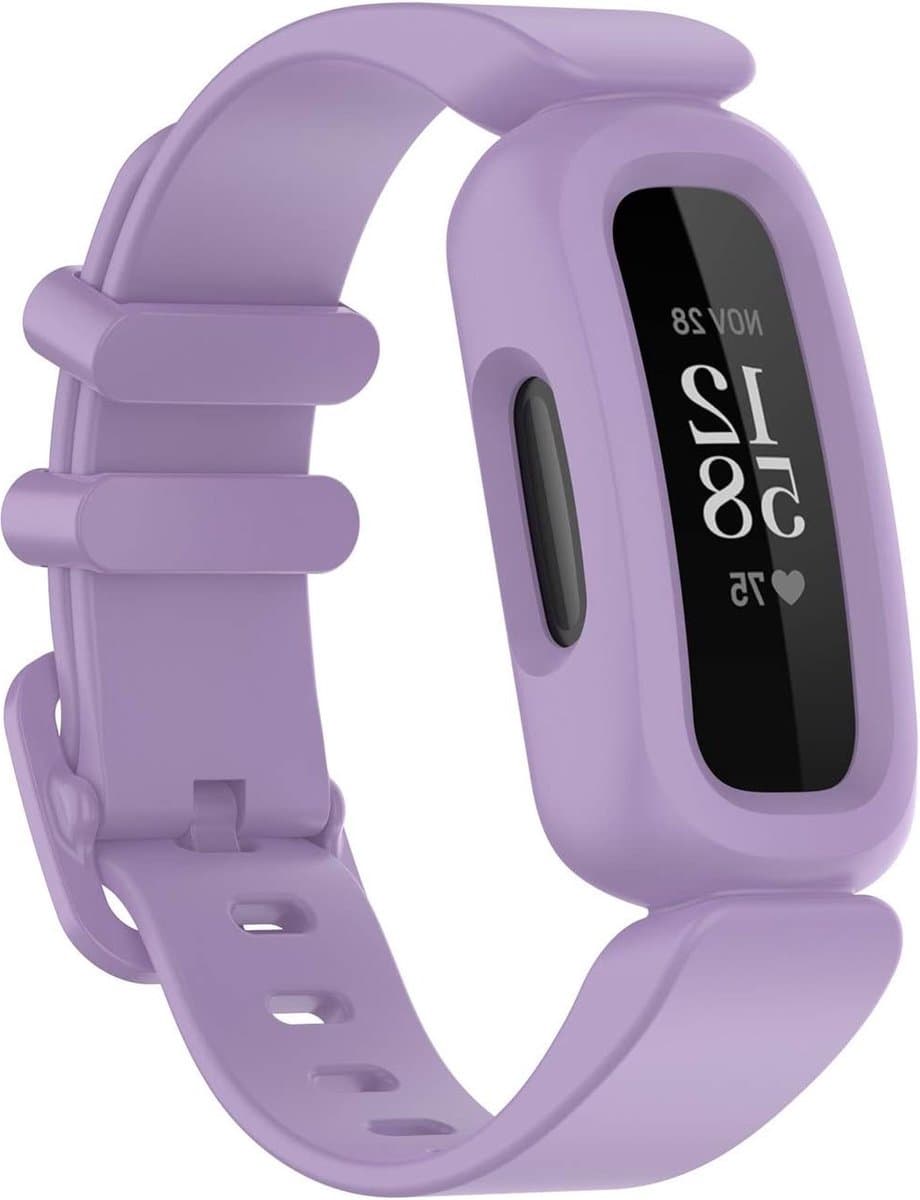 Ademende Siliconen Armband voor Fitbit Inspire 3 en Inspire 2, Snelle Bevestiging, Comfortabele Polsband voor Sport en Dagelijks Gebruik