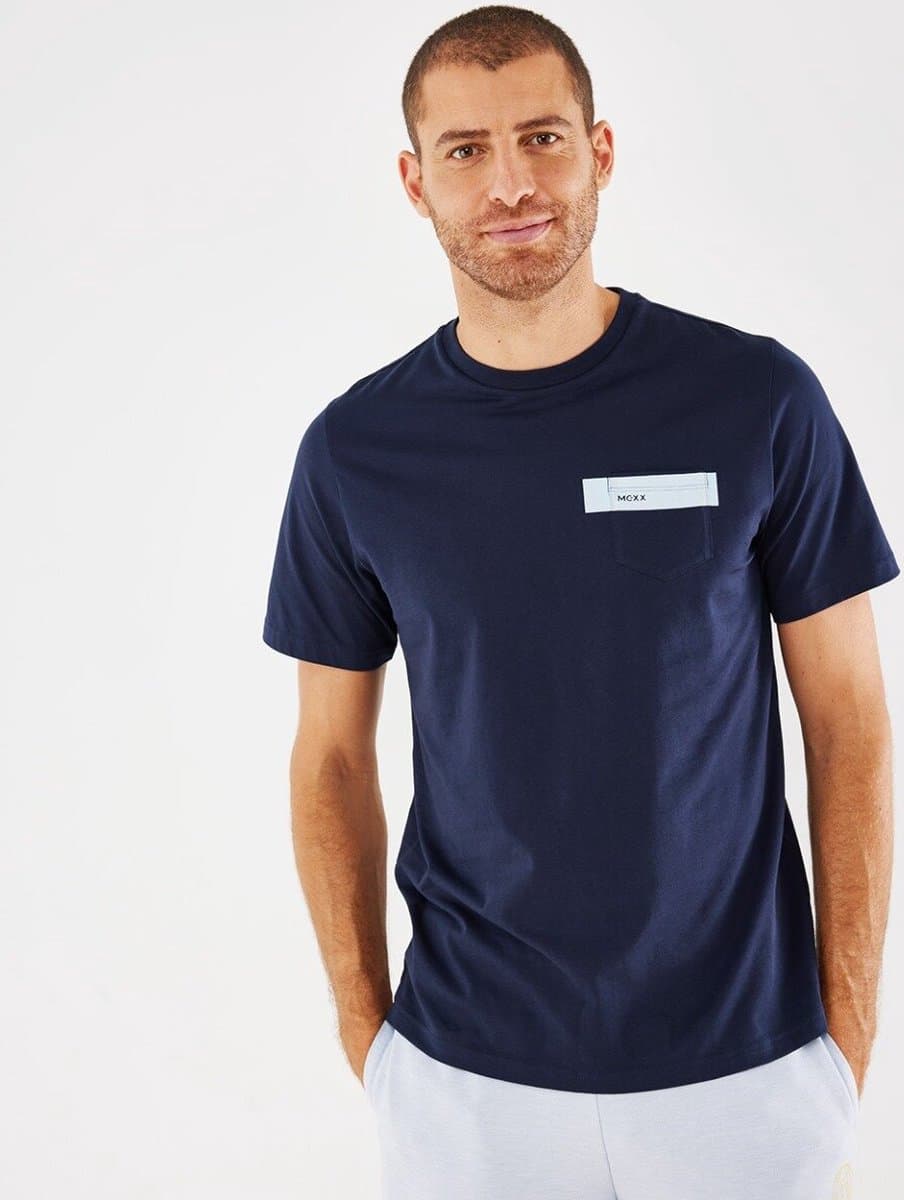 Mexx Crewneck T-shirt Navy - Maat S