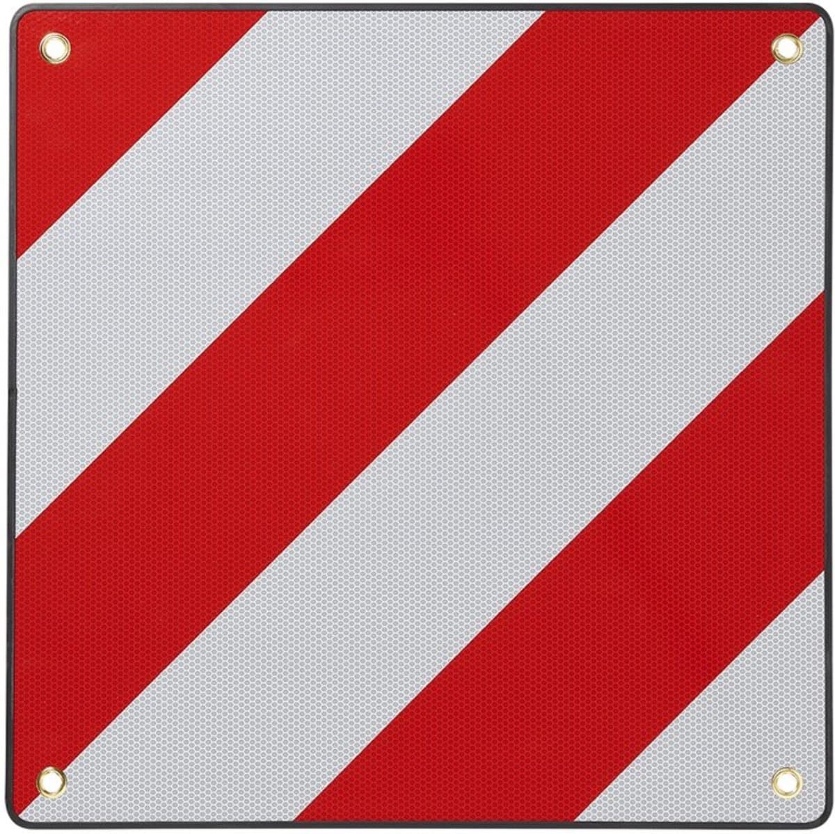 ProPlus Markeringsbord - Aluminium - Reflecterend - 50 x 50 cm - Rood-Wit