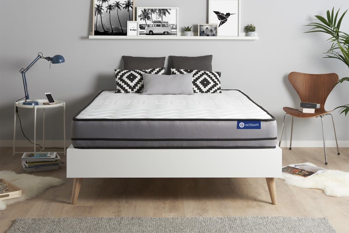 Actimemo night matras 180x220cm , Traagschuim , Zeer stevig, 3 comfortzones