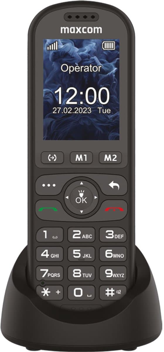 Maxcom MM39D SE draadloze huistelefoon – 4G simkaart – verlichte toetsen