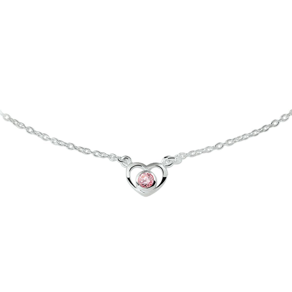 Fantasy Collection Collier hart en zirkonia 36 - 38 cm - PSN1321941