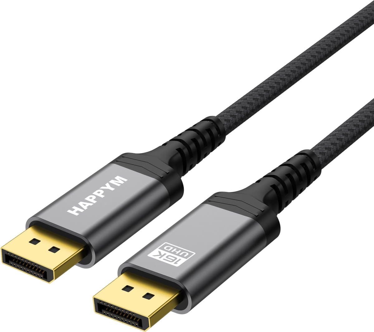 Displayport 2.1 Kabel – Ultra High Speed 16K60Hz voor Haarscherpe Beeldkwaliteit - 3 Meter - 8k 120hz - 4k 240hz