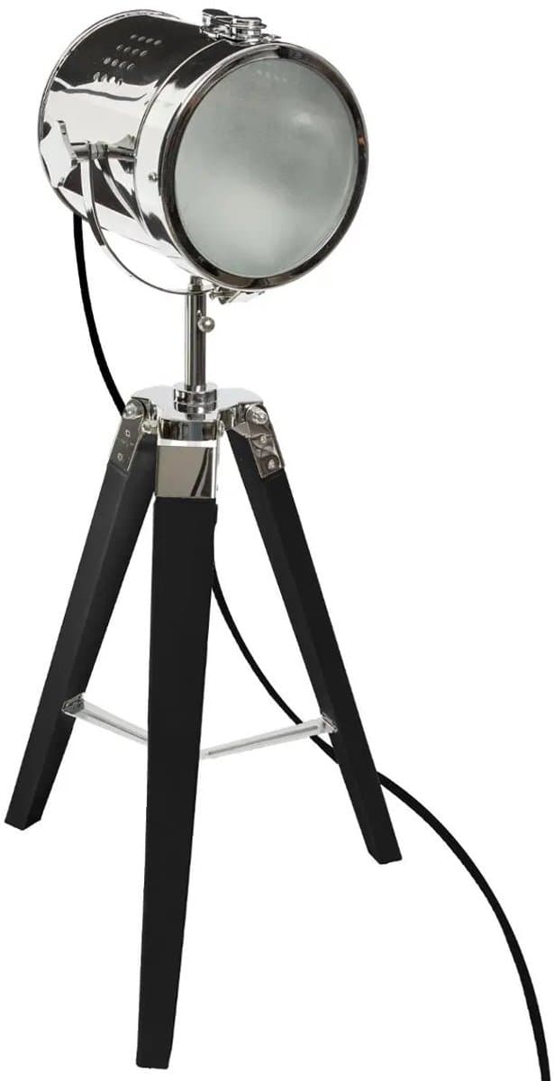 Atmosphera Ebor Statieflamp - 68 cm, Zwart