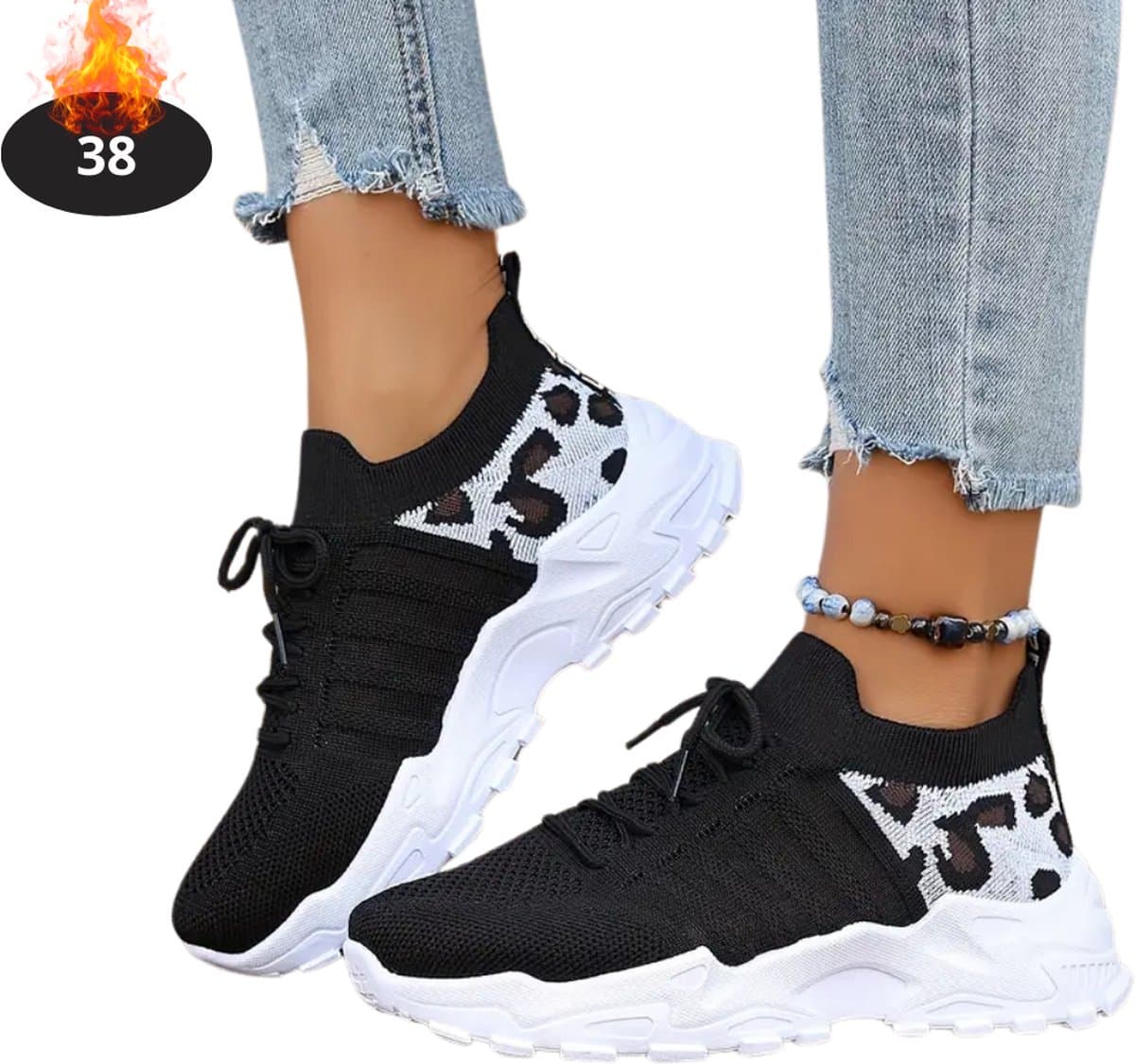 Bovista Schoenen Dames - Sneakers - Comfortabel - Sportief - Casual - Volwassen - Zwart - Maat 38