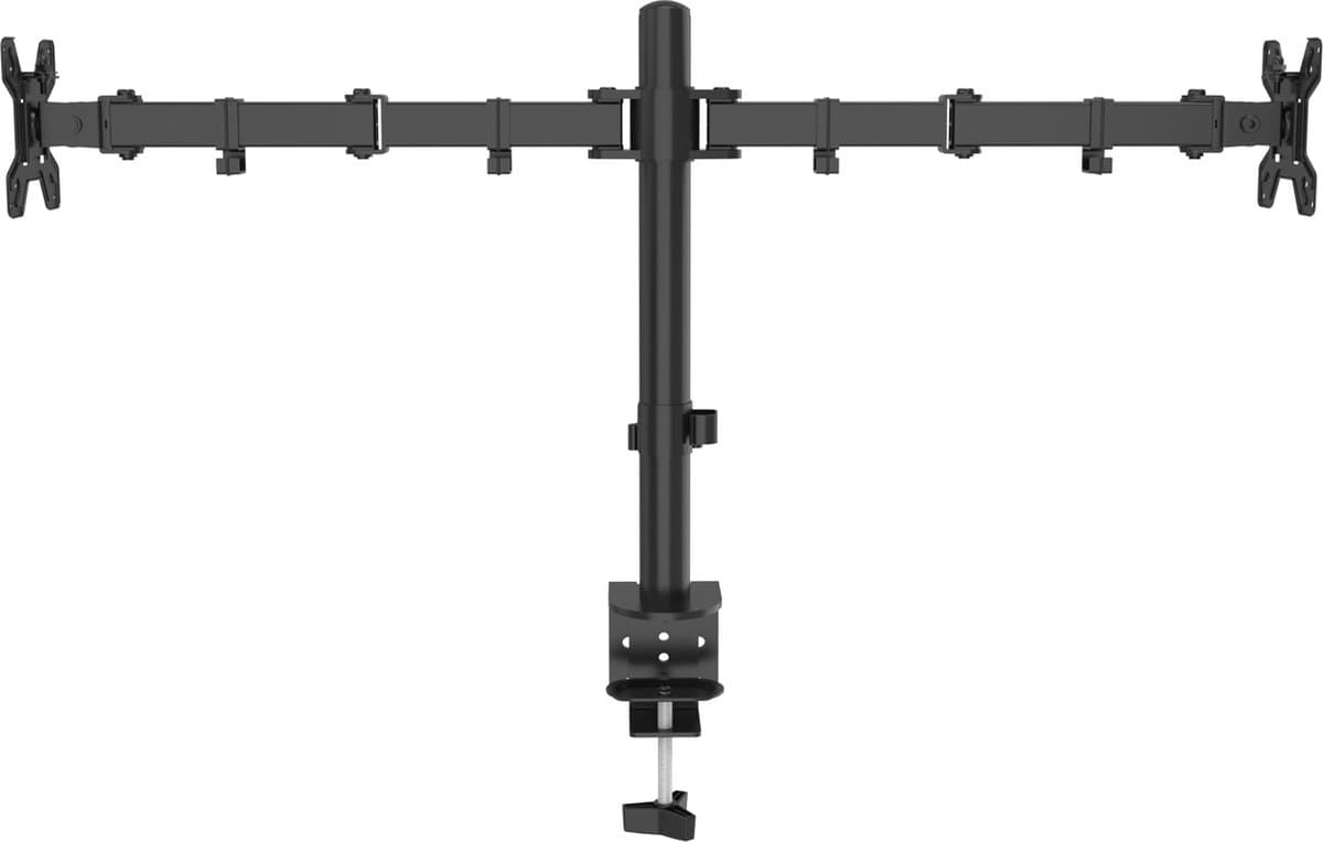 Monitor arm 2 schermen - Audizio CMA20 universele monitor beugel - Voor 13 tot 32 inch beeldschermen